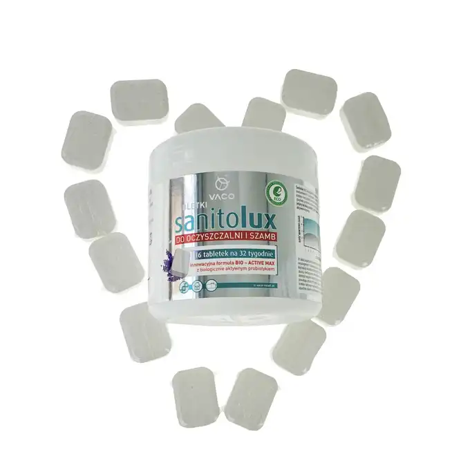 VACO ECO Sanitolux Bioaktywator do oczyszczalni i szamb w tabletkach