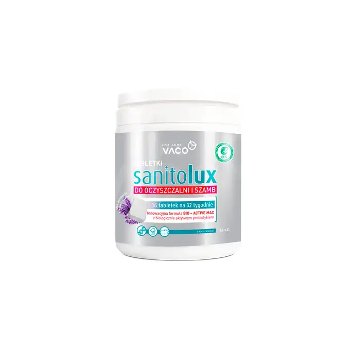 VACO ECO Sanitolux Bioaktywator do oczyszczalni i szamb w tabletkach