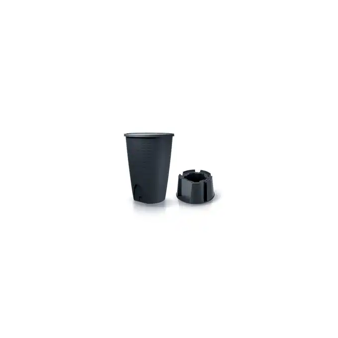 Zbiornik na deszczówkę 260l, antracytowy Set PERUNO Prosperplast - IDPE260S-S433
