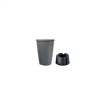 Zbiornik na deszczówkę 260l, smooth gray Set PERUNO Prosperplast -  IDPE260S-429U