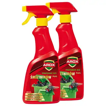 Preparat owadobójczy do śmietników 2 x 500 ml AROX