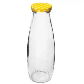 Szklana butelka  na sok koktajl z zakrętką 480 ml