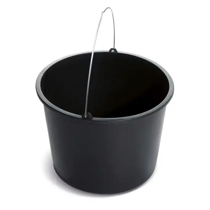 15 x Wiadro budowlane 20L czarny Prosperplast