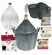 Balon, gąsior na wino 10l + rurka fermentacyjna, korek, wężyk, cukromierz, drożdże, Clearwin, Septowin