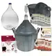 Balon, gąsior na wino 54l + rurka fermentacyjna, korek, wężyk, drożdże, Clearwin, Septowin