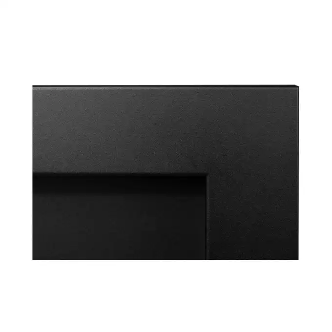 Biokominek 650x400 czarny mat z szybą