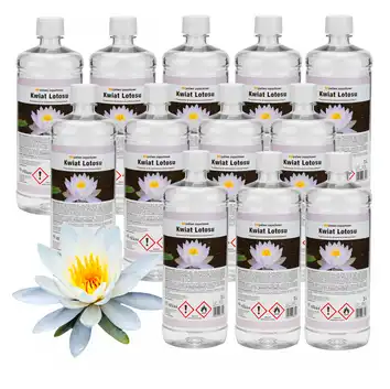 Biopaliwo zapachowe 12 L kwiat lotosu do biokominka