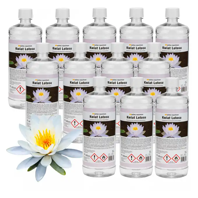 Biopaliwo zapachowe 12 L kwiat lotosu do biokominka