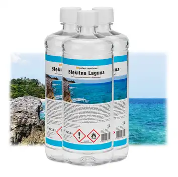 Biopaliwo zapachowe 3 L błękitna laguna do biokominka