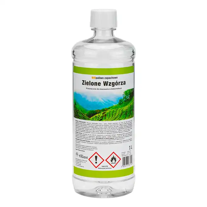Biopaliwo zapachowe 3 L zielone wzgórza do biokominka