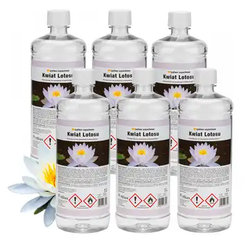 Biopaliwo zapachowe 6 L kwiat lotosu do biokominka