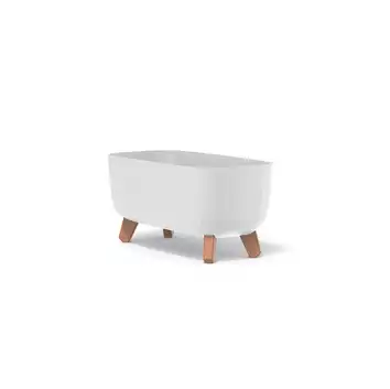 Doniczka Gracia Case 39 cm na nóżkach DGCL400 biały