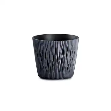 Doniczka Sandy Round DSR190 antracytowy Prosperplast