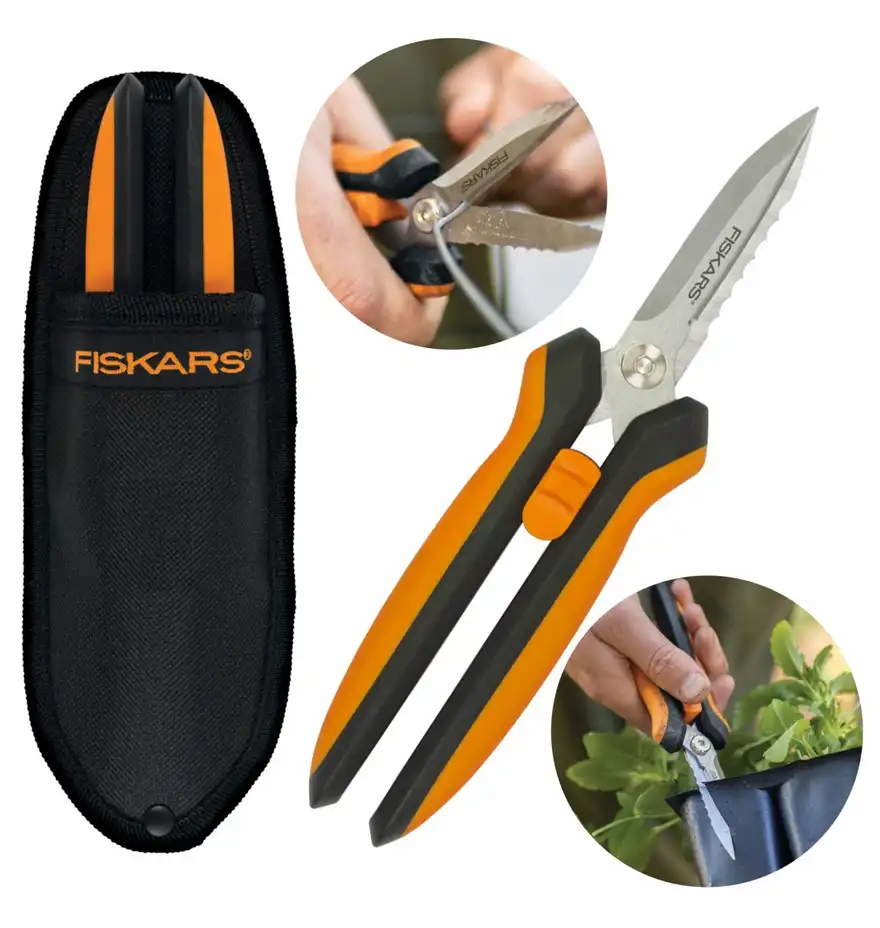 Fiskars nożyczki wielofunkcyjne SP320 Solid 1063328 + futerał  Fiskars