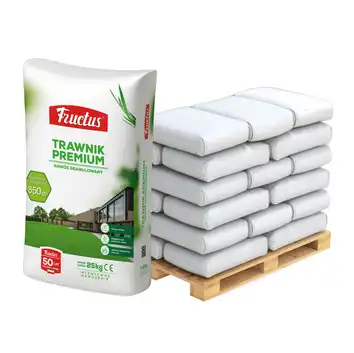 Fructus Nawóz do trawników Trawnik Premium 8 x 25 kg PÓŁPALETA 200 kg
