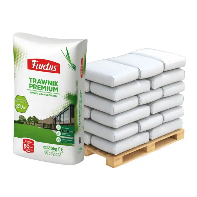 Fructus Nawóz do trawników Trawnik Premium 8 x 25 kg PÓŁPALETA 200 kg