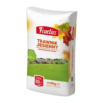 Fructus Nawóz do trawników Trawnik jesienny 8 x 25 kg PÓŁPALETA 200 kg