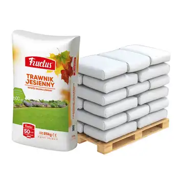 Fructus Nawóz do trawników Trawnik jesienny 8 x 25 kg PÓŁPALETA 200 kg