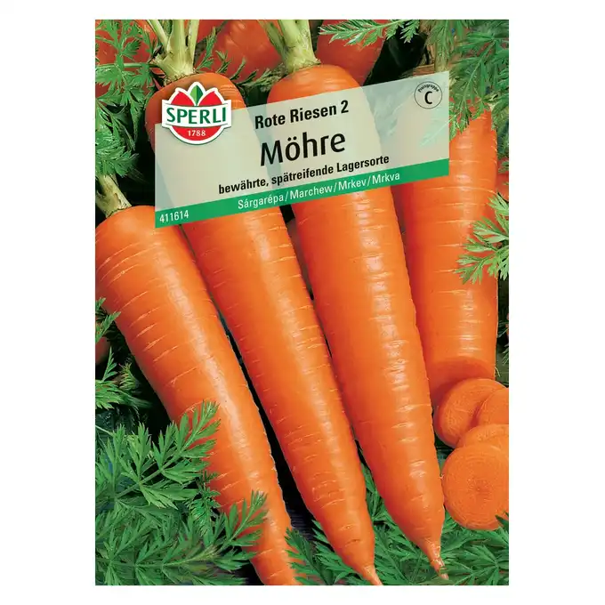 Marchew 'Rote Riesen 2' Nasiona PREMIUM Sperli