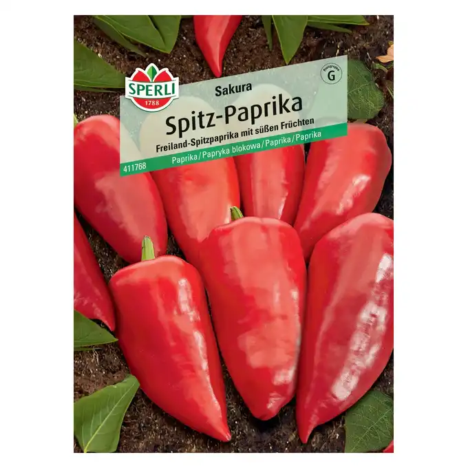 Papryka blokowa 'Sakura' Nasiona PREMIUM Sperli