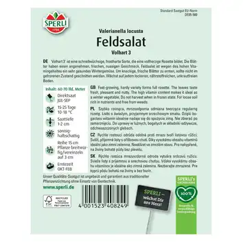 Roszponka warzywna 'Volhart 3' Nasiona PREMIUM Sperli