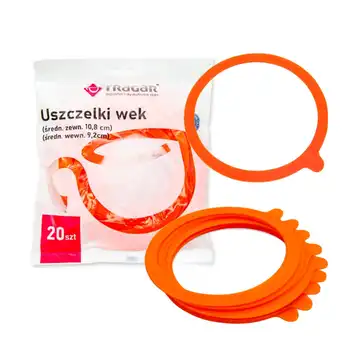 Uszczelka gumki do słoików fi 108 mm Wek 20 szt