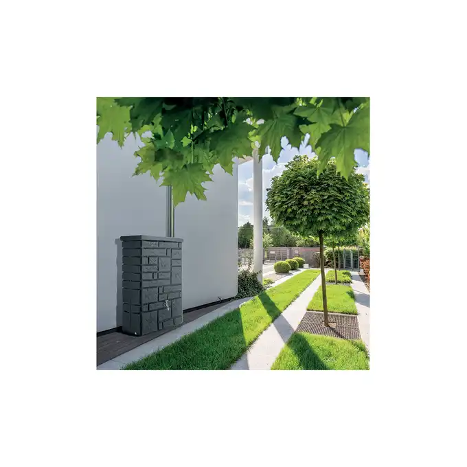 Zbiornik na deszczówkę Maurano 300L smooth gray Prosperplast