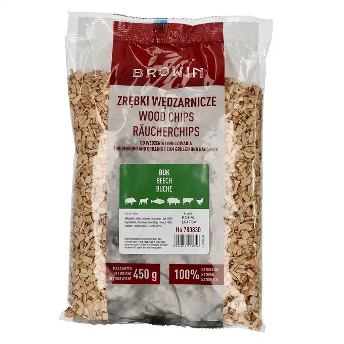 Zrębki do wędzenia/grillowania klasa 8 buk 450 g