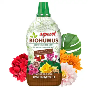 Agrecol BIOHUMUS nawóz do roślin kwitnących 0,5L