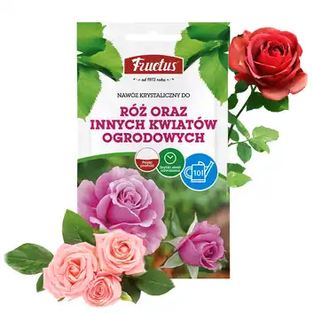 Fructus Nawóz krystaliczny do róż i innych kwiatów ogrodowych 10g