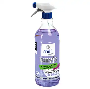 MILL clean UMYJE Płyn do szyb, luster, blatów, glazury 1,22L MACIEJKA