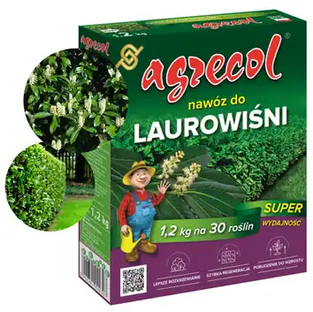 Nawóz do laurowiśni i żywopłotów liściastych 1,2 kg Agrecol