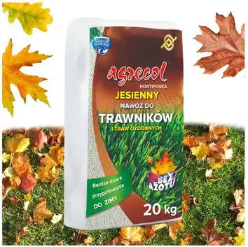 Nawóz jesienny HORTIFOSKA do trawników 20 kg Agrecol