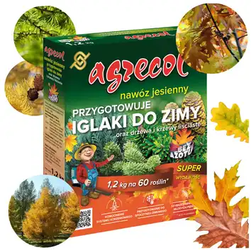 Nawóz jesienny do iglaków, drzew i krzewów liściastych 1,2 kg Agrecol