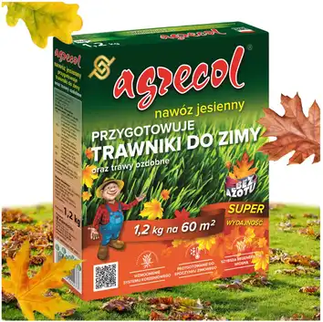 Nawóz jesienny do trawników i traw ozdobnych 1,2 kg Agrecol
