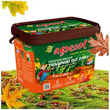 Nawóz jesienny do trawników i traw ozdobnych 5 kg Agrecol