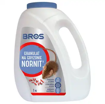 Nornit granulat na nornice i norniki BROS