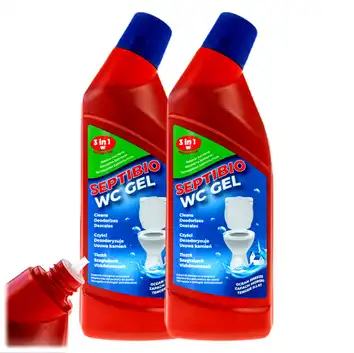 SEPTIBIO WC Żel 1,5 L ŻEL 3W1 BEZPIECZNY dla SZAMB EKO