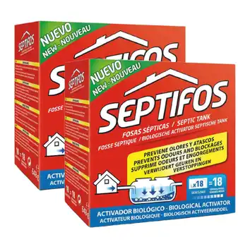 Septifos Aktywator biologiczny do szamba 2 x 18 saszetek/648 g