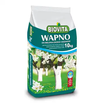 Wapno Ogrodnicze do bielenia drzew krzewów BIOVITA 10kg