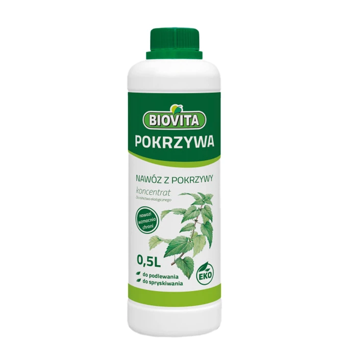 Nawóz z pokrzywy Biovita 0,5L