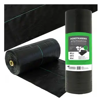 Agrotkanina ogrodnicza SKARDEN 0,8x50m CZARNA 90g/m2