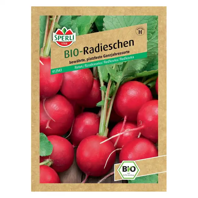 BIO rzodkiewka 'Raxe' Nasiona Sperli