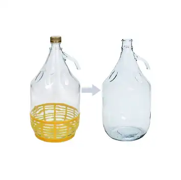 Balon Dama na wino galon, gąsior 5L z uchwytem z  zakrętką
