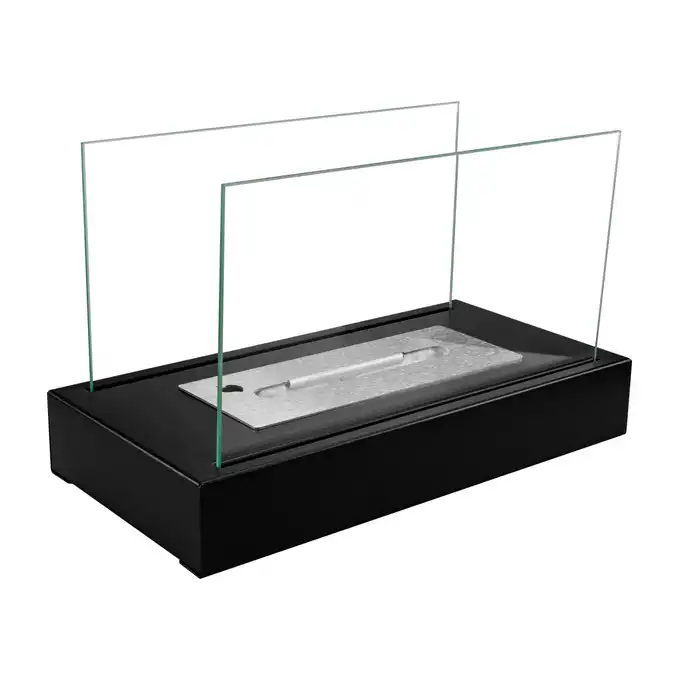 Biokominek Glow Aroma Czarny Mat Wbudowany AROMATYZER Ergo Heat