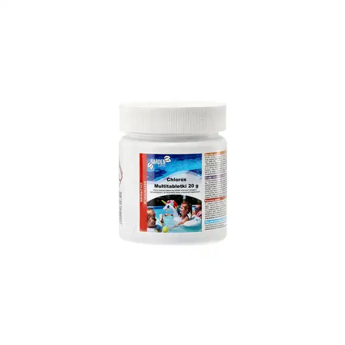 Chlorox 20g Tabletki wielofunkcyjne do dezynfekcji wody basenowej 400 g