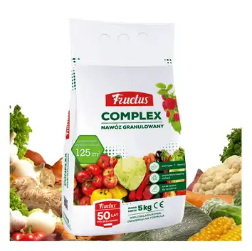 FRUCTUS WIELOSKŁADNIKOWY NAWÓZ COMPLEX DO WARZYW I OWOCÓW 5 KG