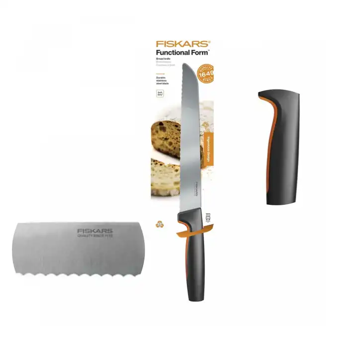 Fiskars Nóż do chleba 21 cm