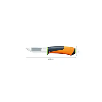 Fiskars Nóż z pilnikiem i ostrzałką