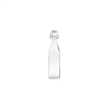 Kwadratowa butelka Clear 0,5L